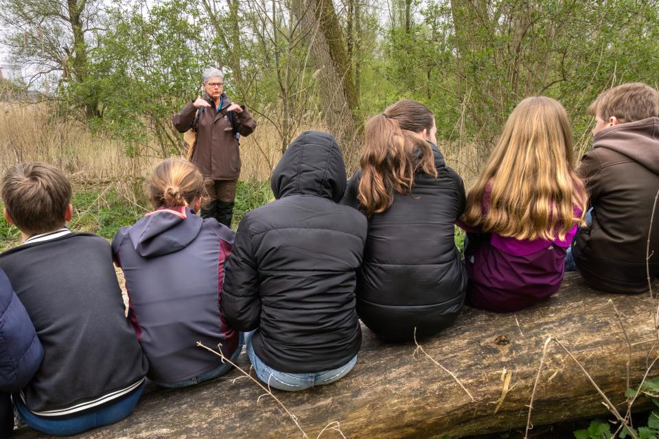 Gids met kinderen Biesbosch onder vuur